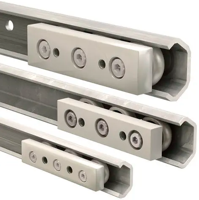 направляющие с роликами compact ecoline push pull